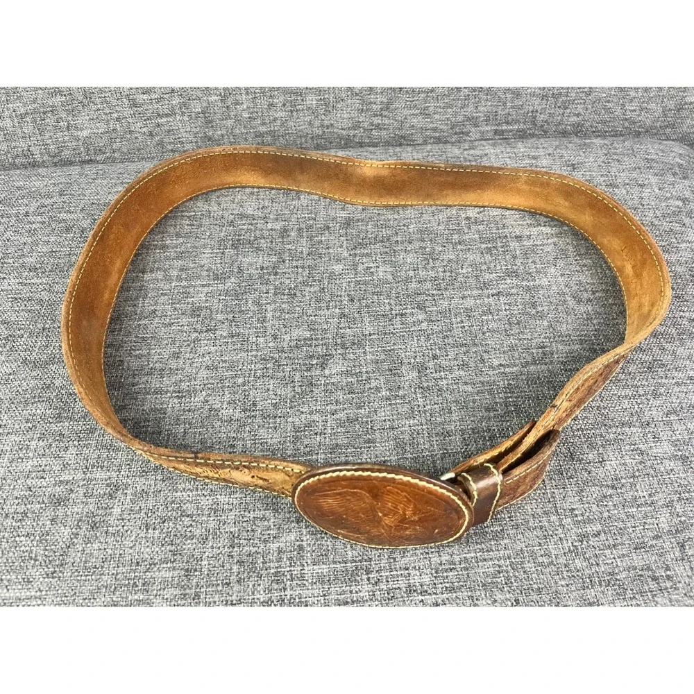 Vintage brown leather